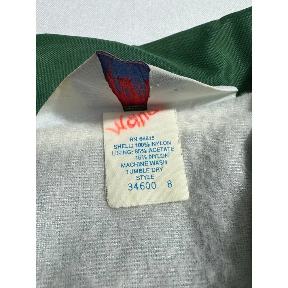 West Ark Green Religious Button Up Jacket Amazing Grace Medium USA